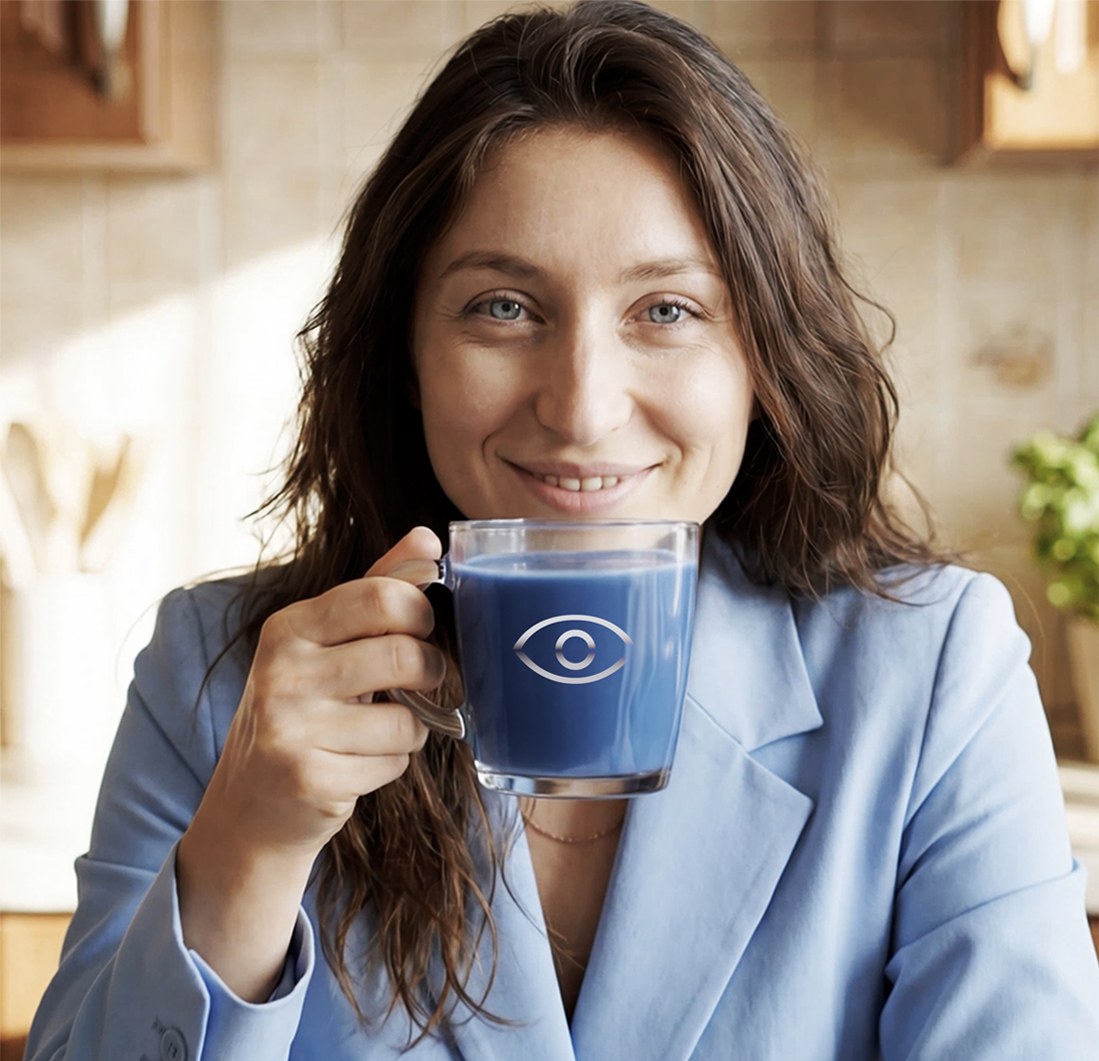 Mujer tomando Claríssimo